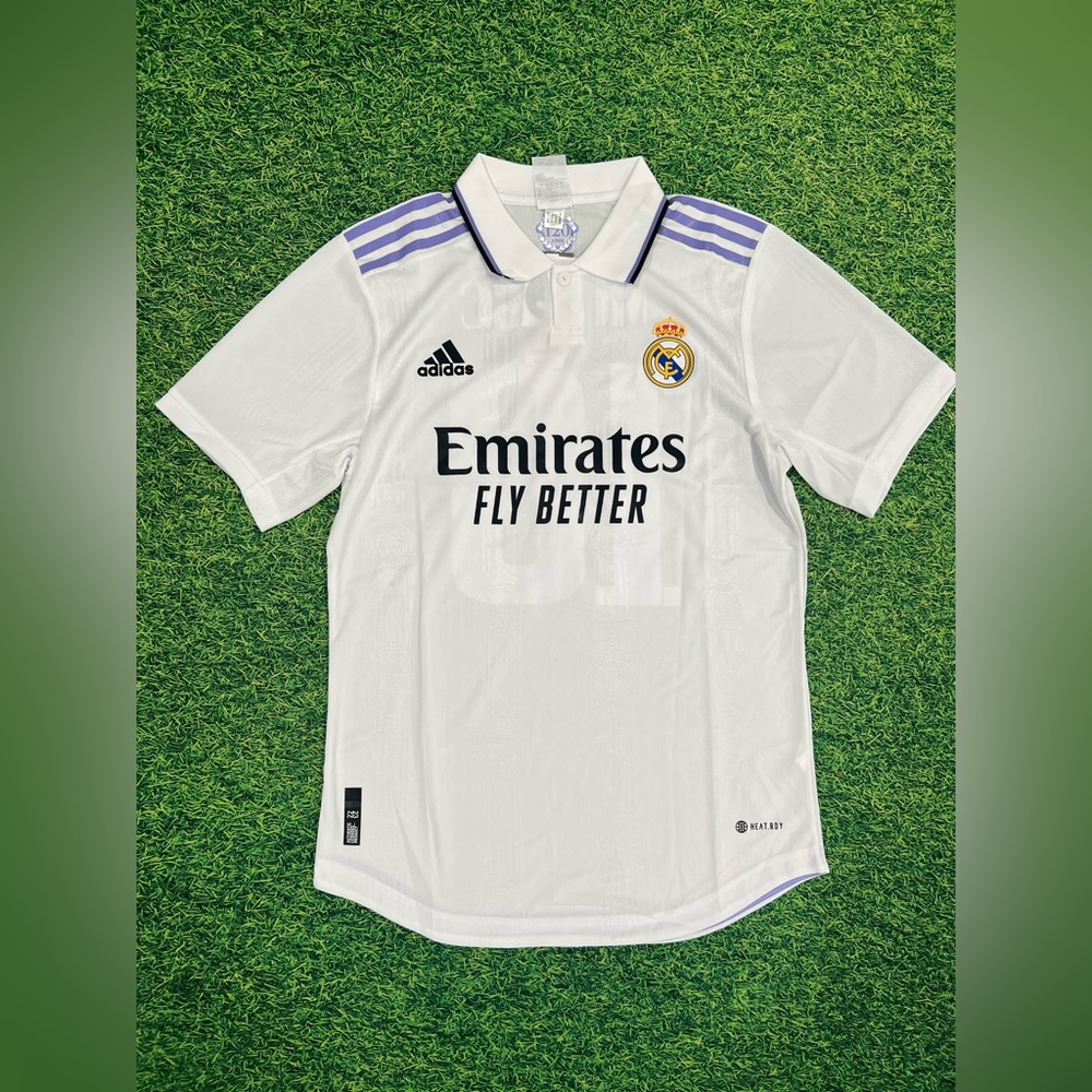 Real Madrid 22/23 Authentic Home Jersey with Modric printing